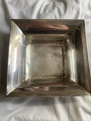 CUENCO CENTRO CUADRADO DE MADERA DE CUÑA VERA WANG GROSGRAIN - Leer Foto 1 de 4