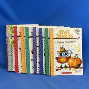 Owl Diaries Books 1-11 - Rebecca Elliott -Paperback Chapter Books -Free Shipping - Imagen 1 de 20