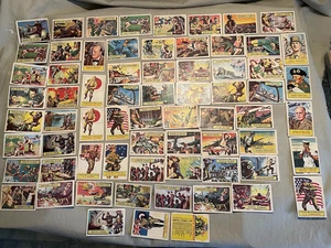 x67 /  1960s  Collectible A&BC “ Battle Cards “ WW2 Vintage Trading / Bubble gum - Picture 1 of 12