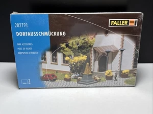Spur Z FALLER 282791 Bausatz Dorfausschmückung Zubehör Ungeöffnet in OVP Modell - Bild 1 von 6