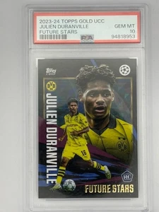 Topps Gold BVB Future Stars Julien Duranville Dortmund PSA 10 - Bild 1 von 1