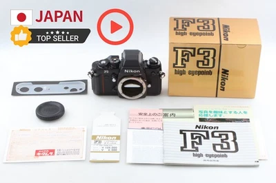 S/N199xxxx [ Almost MINT in BOX ] Nikon F3 HP 35mm SLR Film Camera From JAPAN - Image 1 of 4