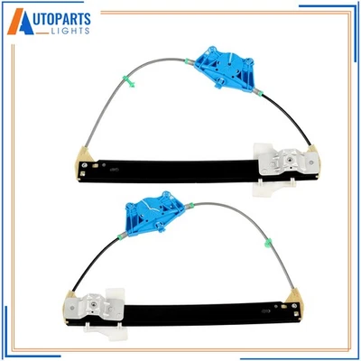 Regulador de janela de energia traseiro esquerdo direito para 2002-2008 Audi A4 S4 RS4 sem motor - Imagem 1 de 4