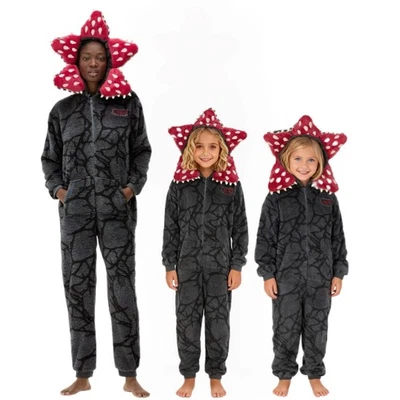 MARKNLOS Stranger Things Demogorgon Pyjama Baumwolle weich warm Nachtwäsche Demogorgon