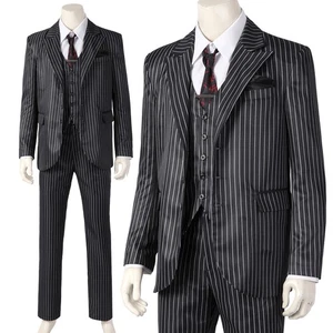 Wednesday 2 Cosplay The Addams Family, Gomez ,Addams Costume Everyday Suit - Picture 1 of 14