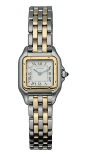 Cartier Panthere Small 22 mm 18k Gold/Steel Two Tone Quartz Women's Watch - Picture 1 of 6