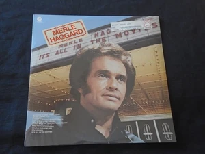 MERLE HAGGARD, It's All In The Movies [w/hype] USA New Sealed LP FREE SHIPPING - Picture 1 of 2