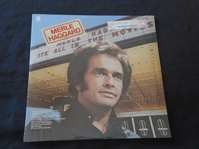 MERLE HAGGARD, It's All In The Movies [w/hype] USA New Sealed LP FREE SHIPPING - Image 1 of 2
