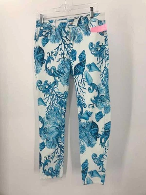 二手 Boston Proper 白色 6 码休闲裤 — 第 1/3 张图片