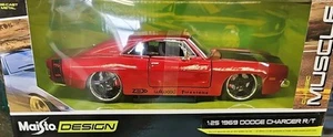 Maisto 1969 DODGE CHARGET R/T RED - Picture 1 of 2