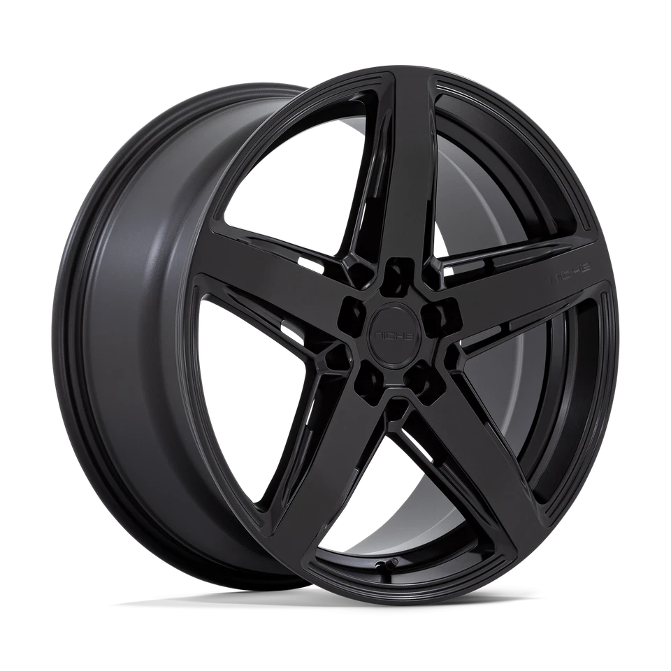 Комплект из 4 матовых черных колес 20x9 Niche M269 Teramo 5x112 (25 мм) - Изображение 1 из 4