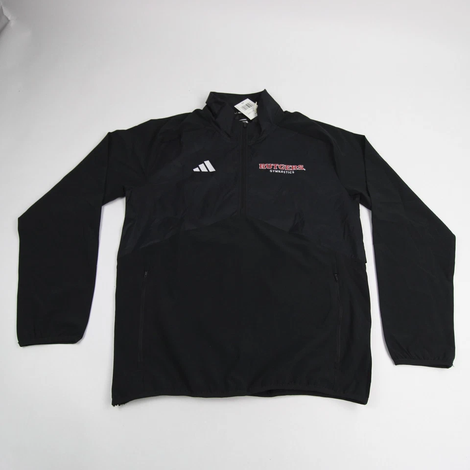 Nuevo Pullover Rutgers Scarlet Knights Adidas Para Hombre Negro Foto 1 de 1