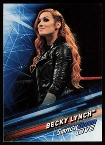 2019 Topps WWE SmackDown Live Becky Lynch #8 WRESTLING CARD - Picture 1 of 2