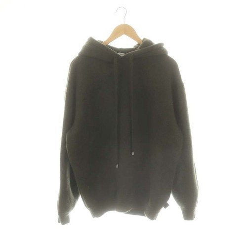 Felpa con cappuccio oversize Loewe maglione cashmere maglia S verde MI usata 2e120e07519