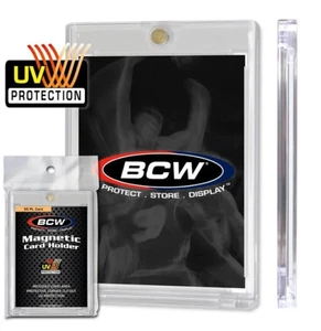 BCW - Magnetic Card Holder 55pt Mag - With UV Protection - 1, 3, 5, 10 Pack Pick - Picture 1 of 9