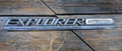 OEM 1993 1994 FORD EXPLORER EXPEDITION CONTROL TRAC 4WD EMBLEMA DA TAMPA DA CAÇAMBA - Imagem 1 de 4