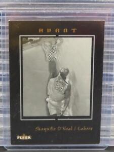 2003-04 Fleer Avant Shaquille O'Neal Black & White B&W Parallel #041/199 Lakers