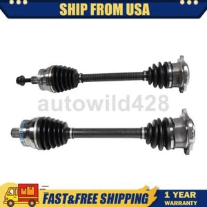 2 Front CV Axle Assembly Fits 2000 2001 1996 1997 1998 1999 Audi A4 - Picture 1 of 11