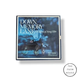 Down Memory Lane (65 Years Of Song Hits) - Vinyl Records - 10 Album Box - 1970 - Picture 1 of 20