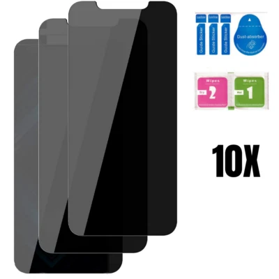 Wholesale Anti-Spy Privacy Tempered Screen Protector For iPhone 14/13/12/11/XR/X - Image 1 of 4
