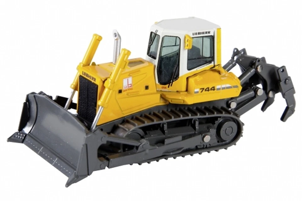 Schuco 26013 - Engin de chantier Bulldozer Liebherr PR 744 Max Bögl - HO (1:87) - Photo 1/1