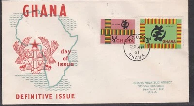 GHANA 1961 FIRST DAY COVER GYE NYAME - Image 1 of 2