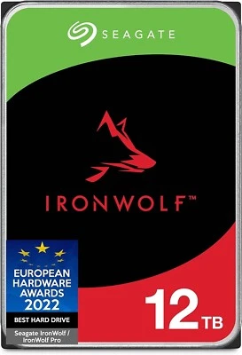 Seagate IronWolf 12 TB (7200RPM, 3.5-inch, 256MB Cache)  Internal Hard Drive - Image 1 of 4