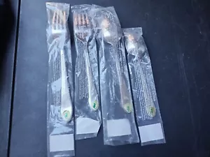 Waterford Ballet Ribbon Gold 4 Piece Flatware - Picture 1 of 11