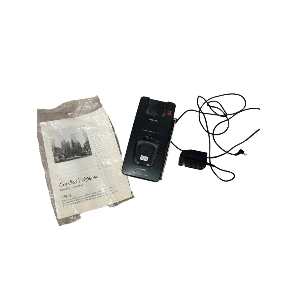 Base de teléfono inalámbrico Sony, SPP-57 Foto 1 de 4