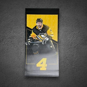 Justin Schultz #4 Player 24x48 Pittsburgh Penguins Arena Banner 002 - Picture 1 of 4