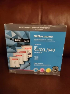 Office Depot Multipack HP 940XL|940 Rebuilt Tintenpatrone - Bild 1 von 2