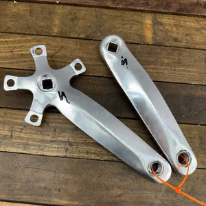 Vintage Specialized Strongarm Crank Set 170 mm 5 Arm 58 94 BCD Triple MTB ATB A3 - Picture 1 of 8