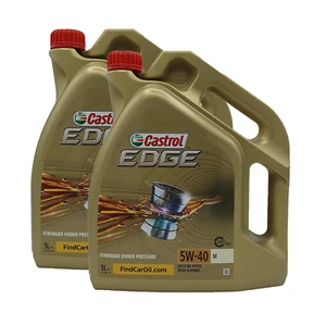 10 Liter Castrol EDGE 5W-40 M 2 x 5 Liter Motoröl BMW LL-04 VW 511 00 ACEA C3 - Bild 1 von 3