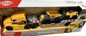 Dickie Toys Construction Volvo Micro Builder Truck - Picture 1 of 10