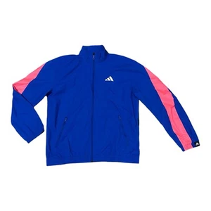 Adidas Woven Tape Urban Q3 Track Jacket Men Size M Multisport Blue Full Zip - Picture 1 of 10