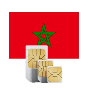 Maroko Prepaid Travel Data karta SIM + 10 GB na 15 dni - Zdjęcie 1 z 1