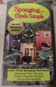 Sponging Made Simple - VHS - Painting Pro-Tips - Picture 1 of 3