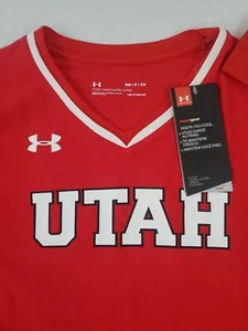 Under Armour Utah Utes Endless Power Volleyball Jersey Women's Sm Red 1326614 UA - Picture 1 of 11