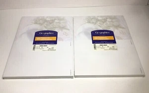 Geographics Wedding Programs Promises Flowers Rings Sealed 2 Packs Of 100 - Picture 1 of 21