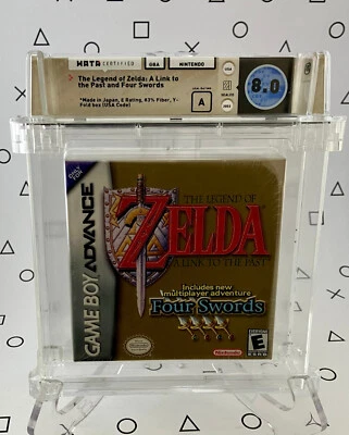 Legend of Zelda: A Link to the Past and Four Swords Game Boy Advance WATA 8.0, A - Image 1 of 4