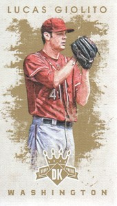 2016 Diamond Kings Baseball DK Minis #186 Lucas Giolito 