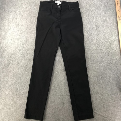 JORDAN Pantalone Banana Republic donna taglia 2 grigio Avery gamba dritta vita media lunghezza 30"