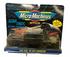 Micor Machines Star Trek TNG Borg Cube, Shuttle Craft, Ferengi Marauder 1993 - Imagen 1 de 3