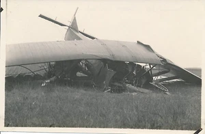 Luftfahrt c. 1930 - Flugzeug Farman 60 abgestürzt - AVI 64 - Bild 1 von 1
