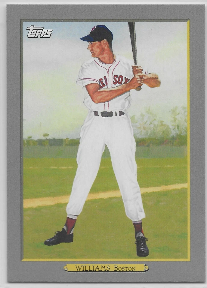 2020 Topps Turkey Red #TR-19 Ted Williams Boston Red Sox HOF - Image 1 of 1