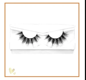 WISPY Style Strip Lashes D Curl Nerz Falsche Wimpern Full Curled 1 Paar UK - Bild 1 von 3