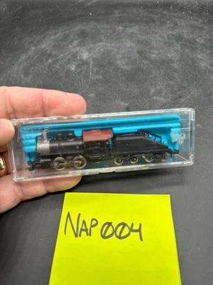 Atlas 0-4-0 Steam Engine & Tender N-Scale WORKS! - Image 1 of 4