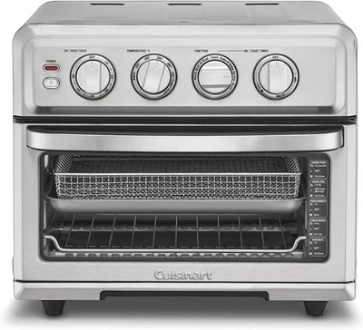 Cuisinart воздуха фритюрница тостер духовка с гриля-1800 Вт, 8-в-1, из нержавеющей стали - Изображение 1 из 4