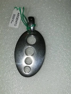 Grande Ciondolo In Argento 925 Unisex - Immagine 1 di 4