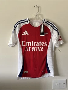 Men’s adidas Declan Rice #41 Arsenal 2024/25 Authentic Home Soccer Jersey Sz S - Picture 1 of 6